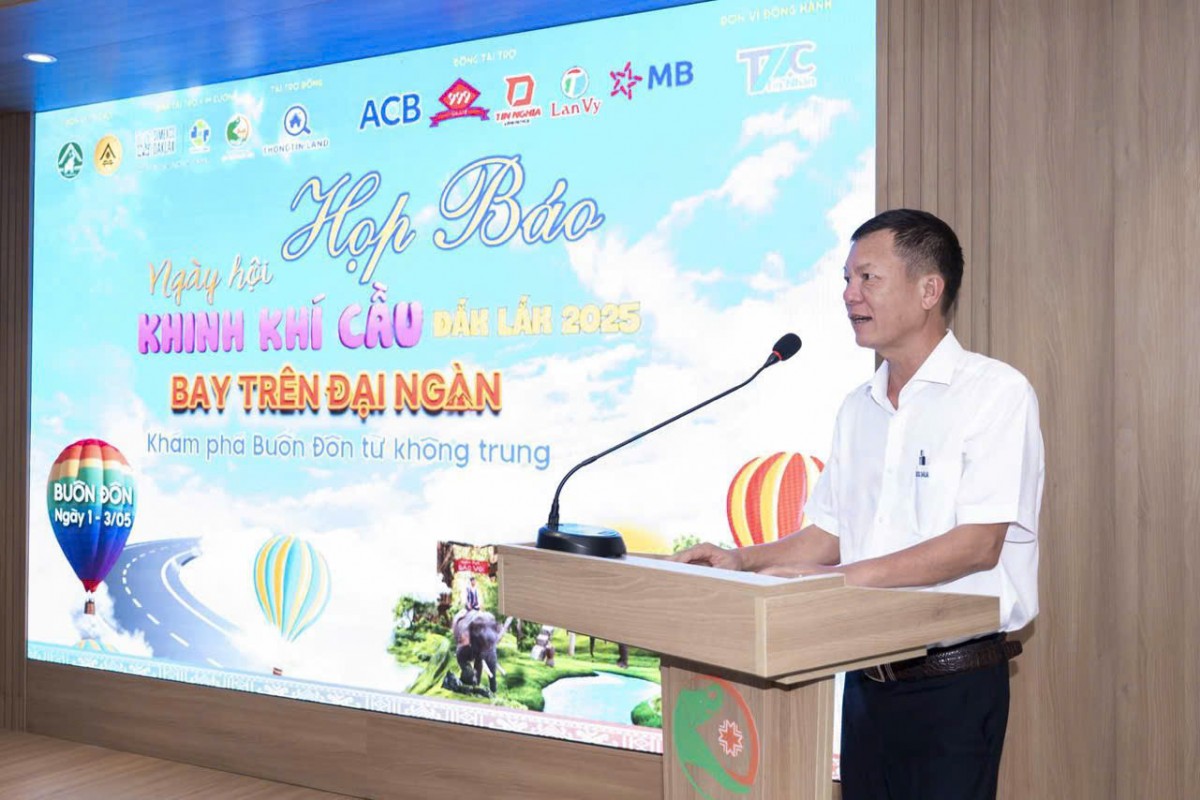 Đắk Lắk: Tổ chức ngày hội khinh khí cầu tại huyện Buôn Đôn chào mừng lễ 30/4 - 1/5