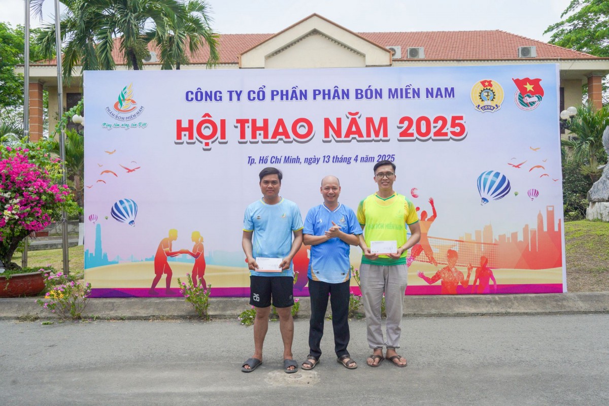 Hội thao Công ty Phân bón Miền Nam: Rèn luyện thể dục thể thao theo gương Bác Hồ vĩ đại