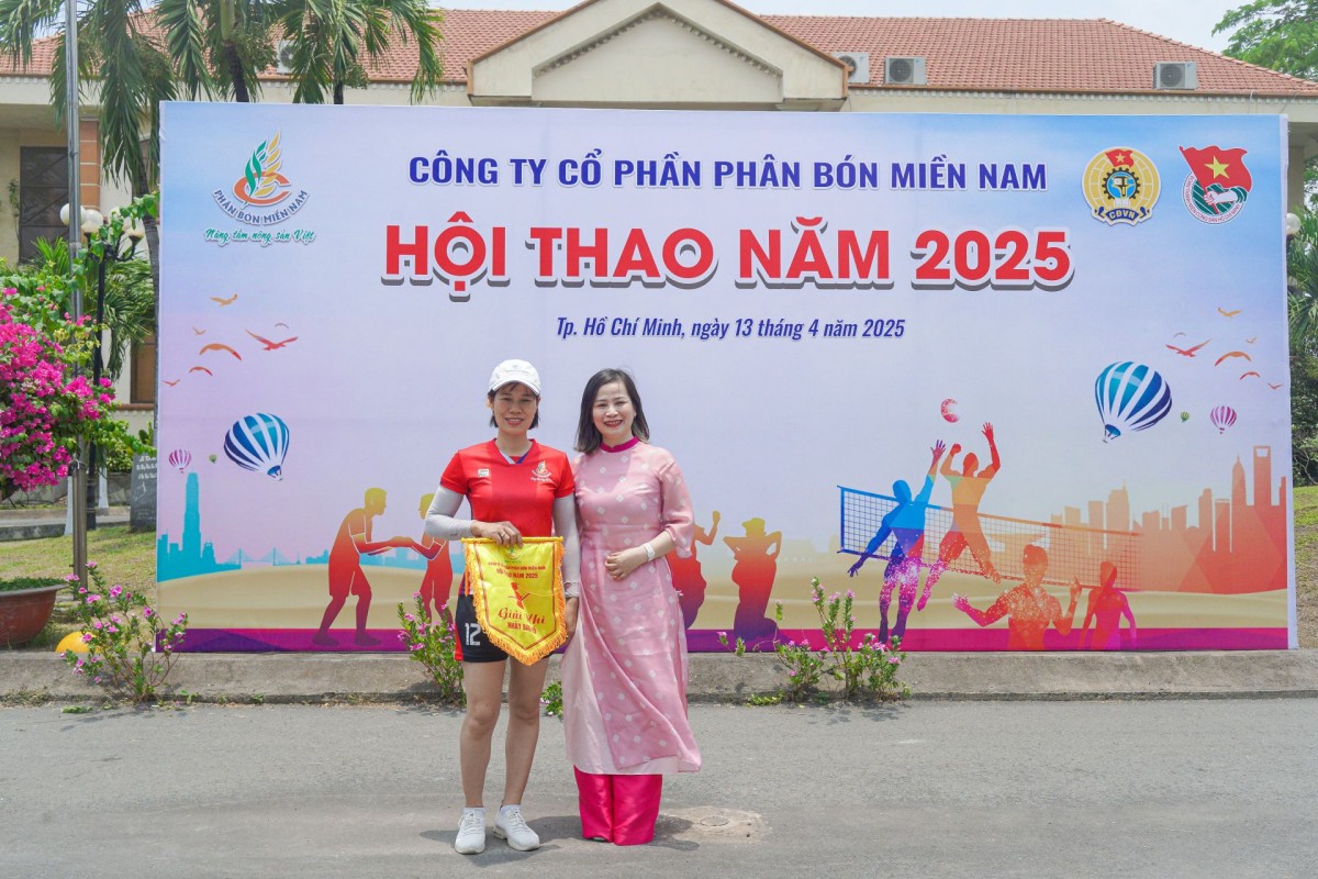 Hội thao Công ty Phân bón Miền Nam: Rèn luyện thể dục thể thao theo gương Bác Hồ vĩ đại