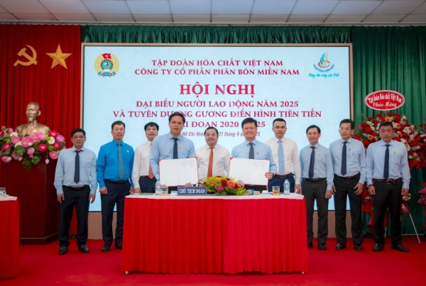 Phân bón Miền Nam: Người lao động là trung tâm trong mọi hoạt động sản xuất kinh doanh
