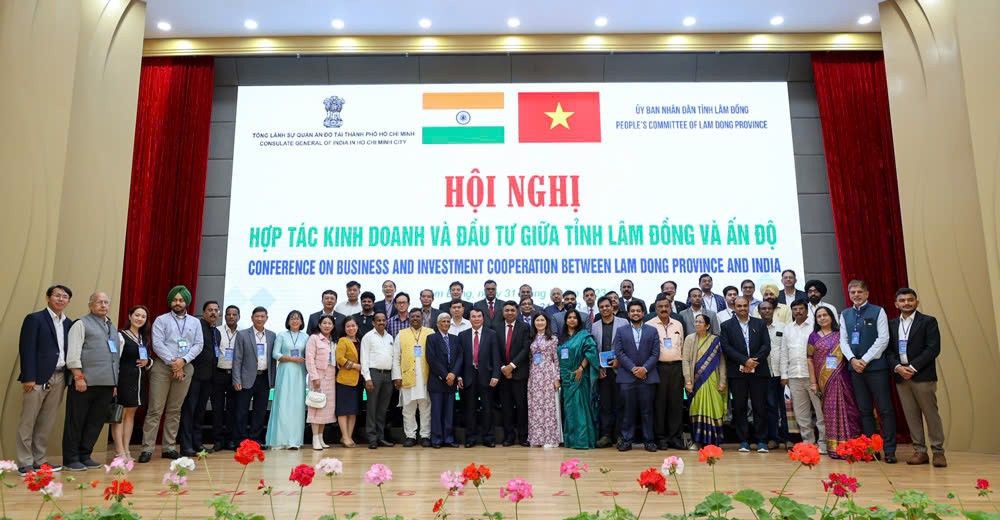 Lâm Đồng: Đề nghị hỗ trợ kết nối, giao thương với các doanh nghiệp Ấn Độ