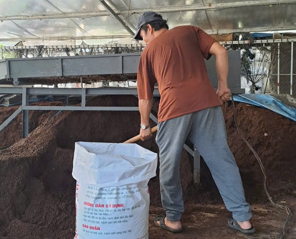 Quảng Nam: Xây dựng mô hình nông nghiệp xanh từ rác thải và phụ phẩm nông nghiệp