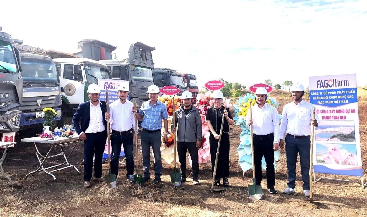Gia Lai: Khởi công xây dựng trang trại nuôi heo có diện tích hơn 30 ha