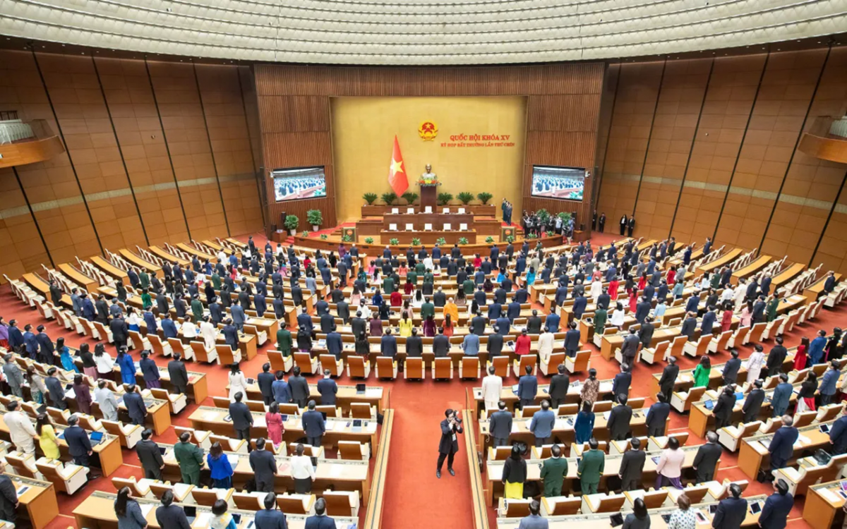 Khai mạc Kỳ họp thứ 9, Quốc hội khóa XV