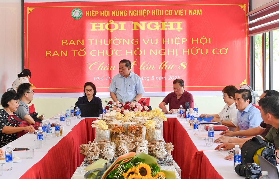 Chuẩn bị các điều kiện để phục vụ cho Hội nghị Hữu cơ châu Á lần thứ 8