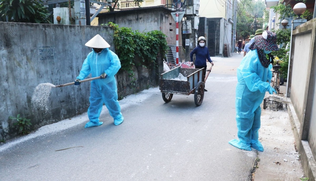Bắc Ninh triển khai thành công tháng tổng vệ sinh, khử trùng, tiêu độc môi trường