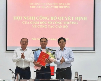 Đắk Lắk bổ nhiệm Chi cục trưởng Chi cục Quản lý thị trường