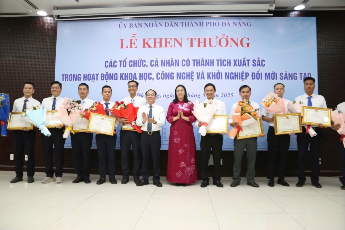Đà Nẵng vinh danh tấm gương tiêu biểu trong khoa học, công nghiệp và khởi nghiệp sáng tạo