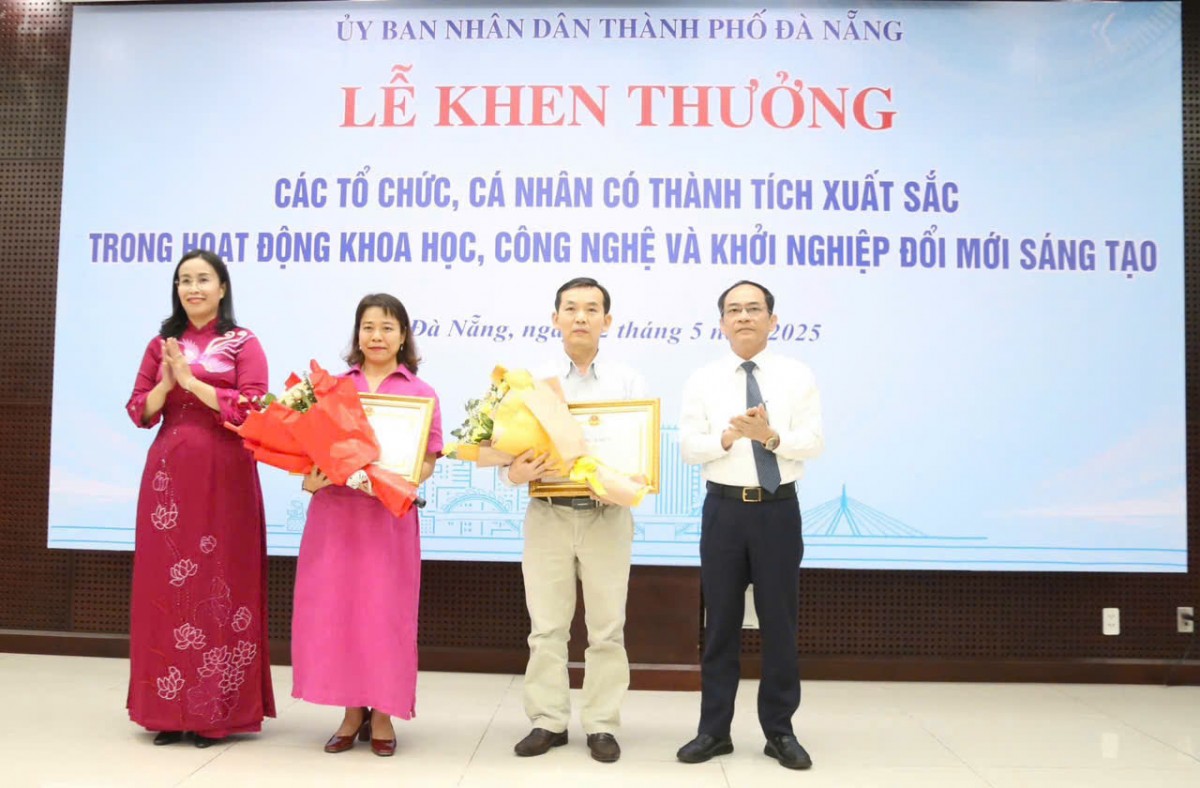Đà Nẵng vinh danh tấm gương tiêu biểu trong khoa học, công nghiệp và khởi nghiệp sáng tạo