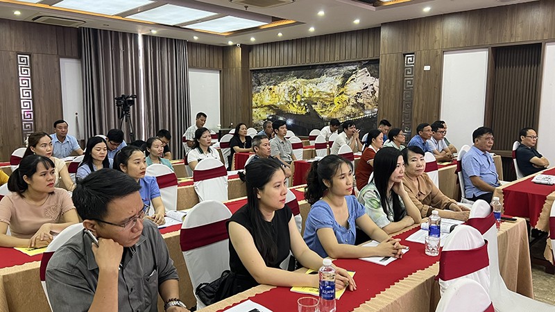 Quảng Bình: Tập huấn về sản xuất và tiêu dùng bền vững hướng tới kinh tế tuần hoàn