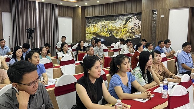 Quảng Bình: Tập huấn về sản xuất và tiêu dùng bền vững hướng tới kinh tế tuần hoàn