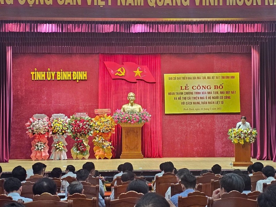 Bình Định: Chương trình xóa nhà tạm nhà, nhà dột nát làm thật, hiệu quả thật