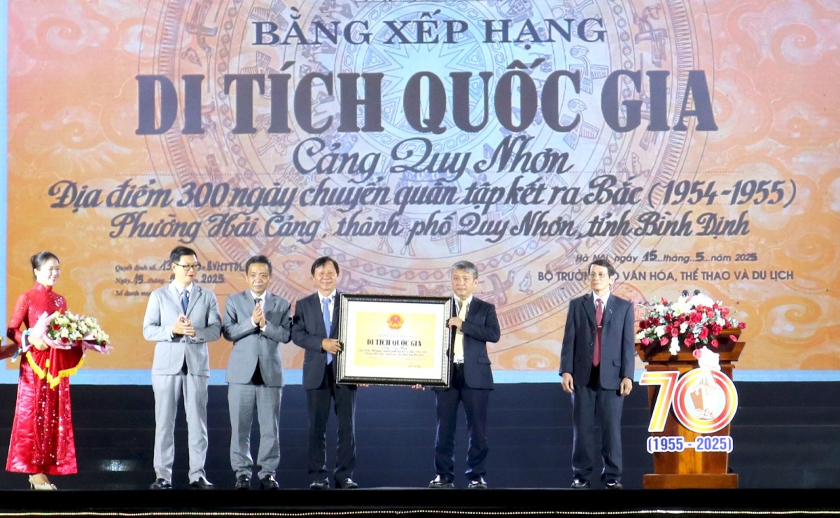 Địa điểm 300 ngày chuyển quân tập kết ra Bắc được xếp hạng Di tích quốc gia