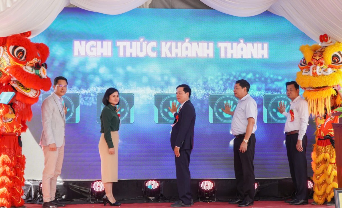 Quảng Trị: Khánh thành Nhà máy sản xuất dược liệu Gold Herbal