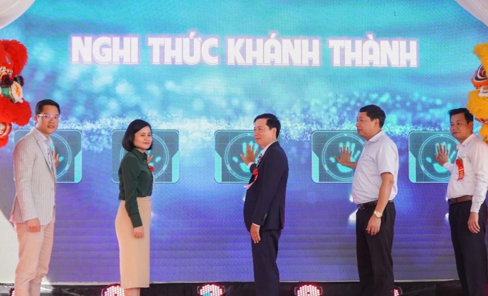 Quảng Trị: Khánh thành Nhà máy sản xuất dược liệu Gold Herbal