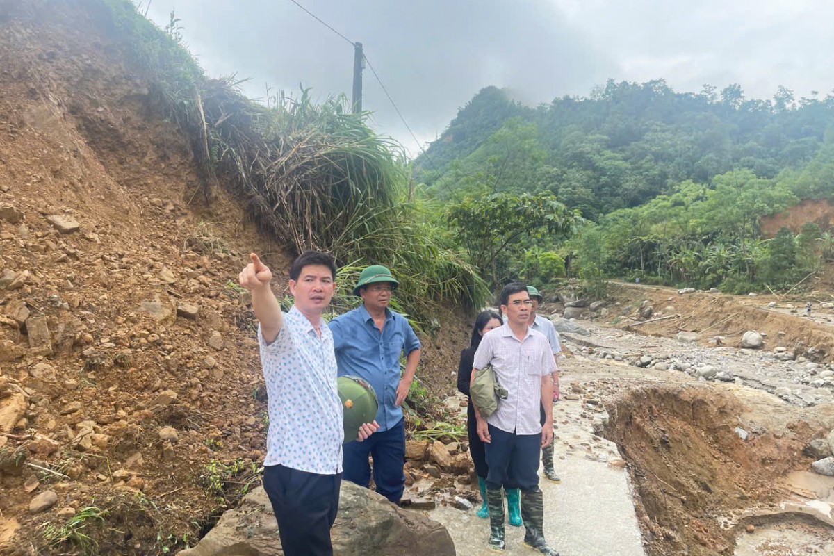 Bắc Kạn: Tập trung khắc phục hậu quả và chủ động ứng phó với mưa lớn, lũ quét, sạt lở đất