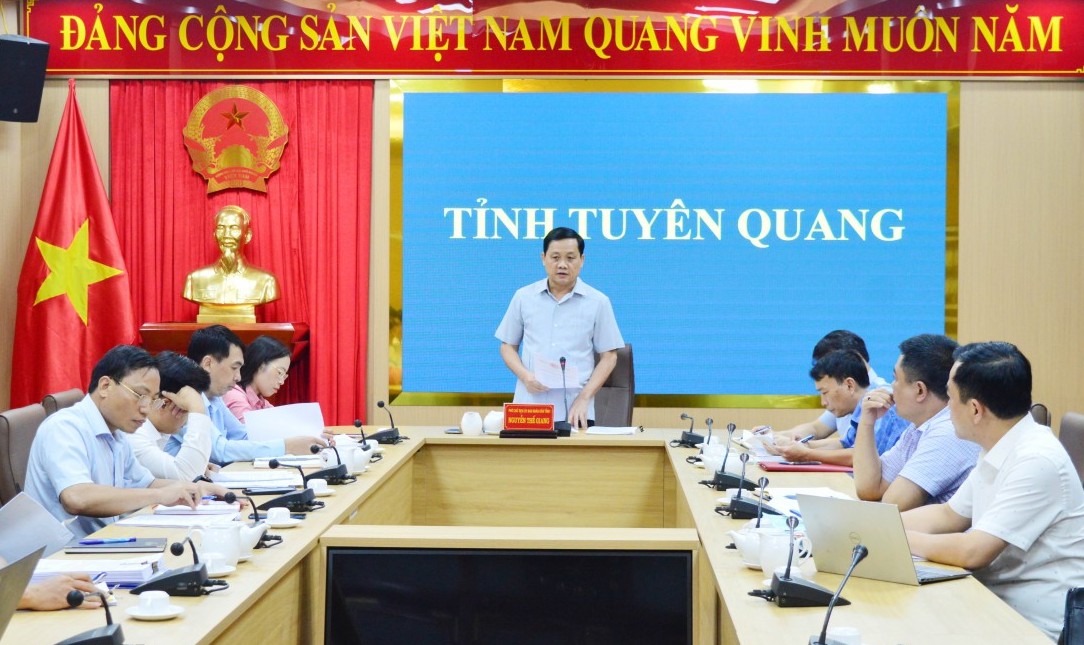 Tuyên Quang: Đẩy nhanh tiến độ thực hiện Chương trình MTQG phát triển kinh tế - xã hội