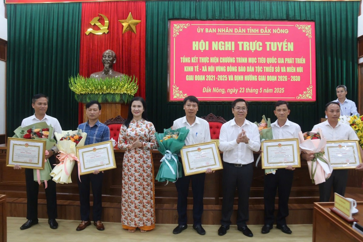 Đắk Nông tổng kết Chương trình mục tiêu quốc gia phát triển kinh tế - xã hội vùng đồng bào dân tộc thiểu số