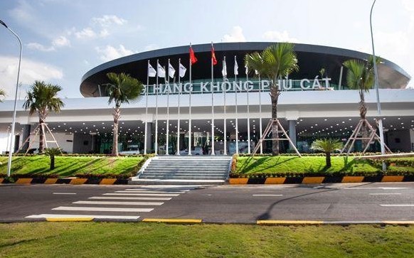 Bình Định xây dựng đường cất hạ cánh số 2 sân bay Phù Cát