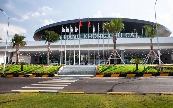 Bình Định xây dựng đường cất hạ cánh số 2 sân bay Phù Cát