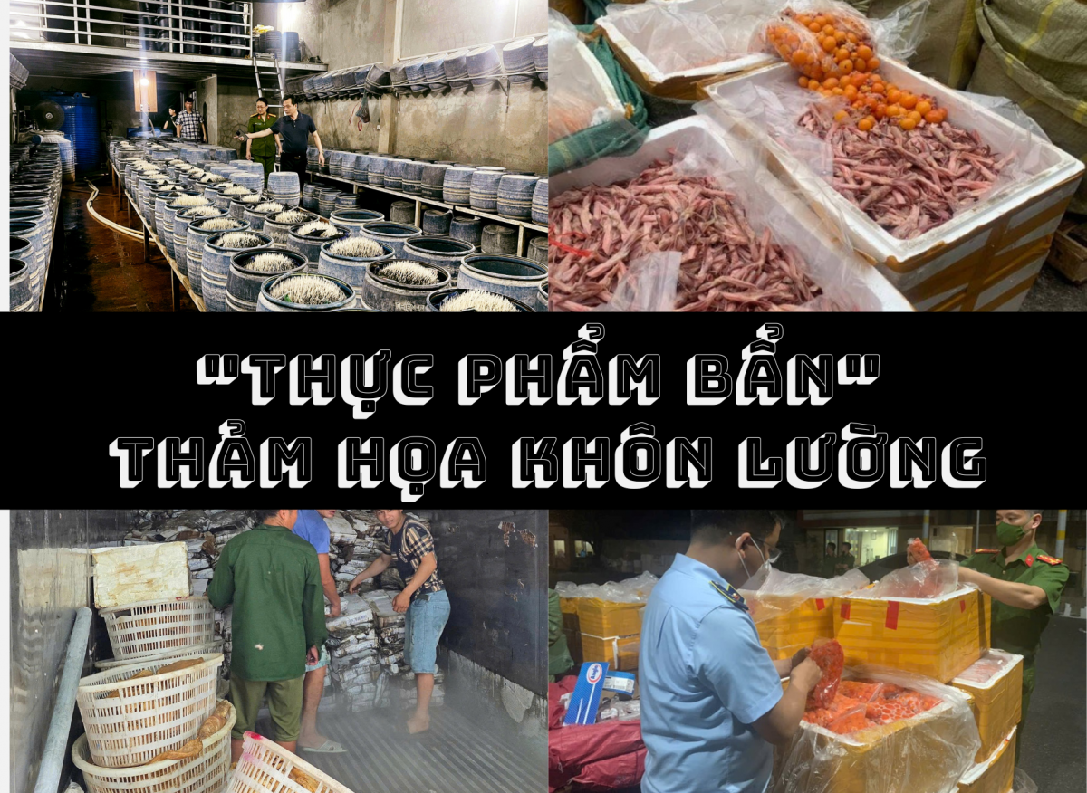 "Thực phẩm bẩn" thảm họa khôn lương