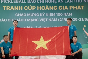 Giải Pickleball chào mừng 100 năm Ngày Báo chí cách mạng Việt Nam