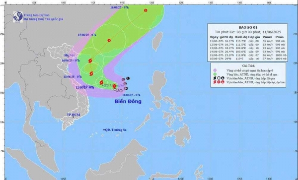 Quảng Ninh: Triển khai các biện pháp ứng phó với bão số 1