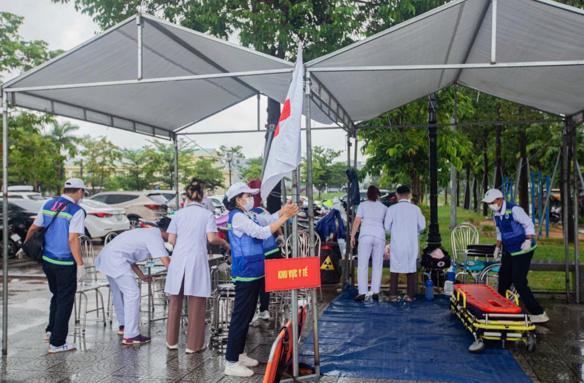 Đà Nẵng diễn tập ứng phó sự cố bức xạ, hạt nhân quy mô cấp thành phố