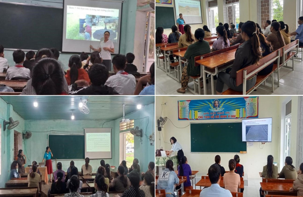 Môi trường, nhận thức và sinh kế  - Kỳ cuối: Nguồn lực và tác động của sáng kiến