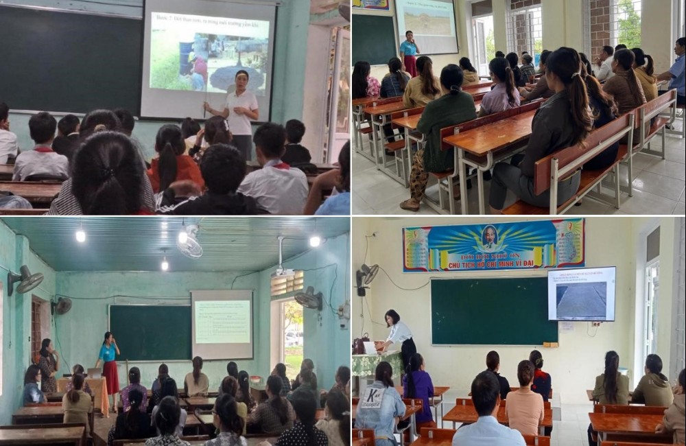 Môi trường, nhận thức và sinh kế  - Kỳ cuối: Nguồn lực và tác động của sáng kiến