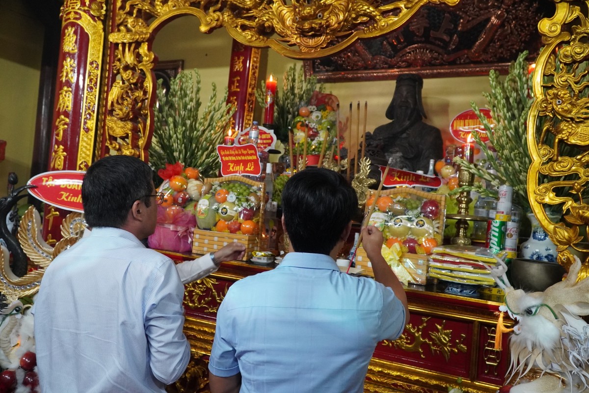Tổ chức giỗ lần thứ 325 ngày mất Đức ông Lễ Thành Hầu Nguyễn Hữu Cảnh