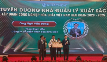 Ông Ngô Văn Đông được vinh danh Nhà lãnh đạo xuất sắc của Tập đoàn Hóa chất Việt Nam giai đoạn 2020-2025