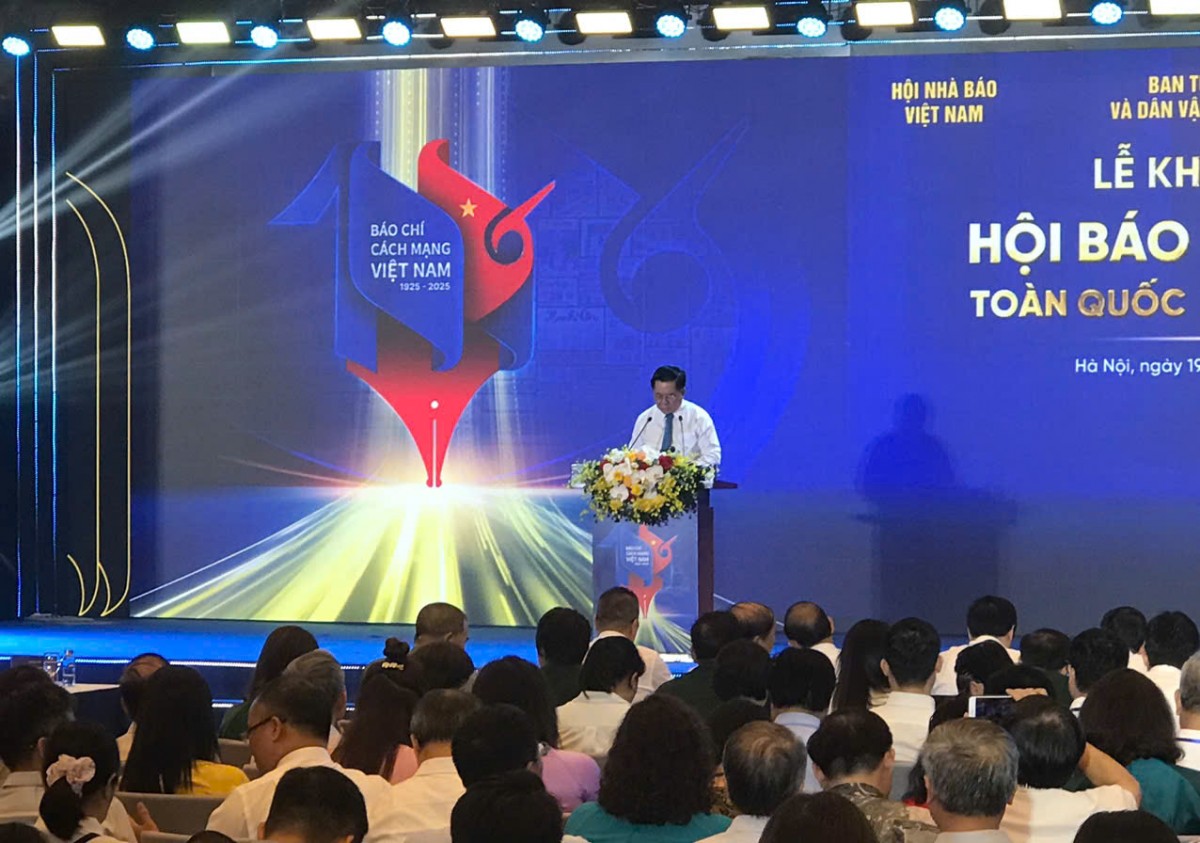 Khai mạc Hội báo toàn quốc 2025