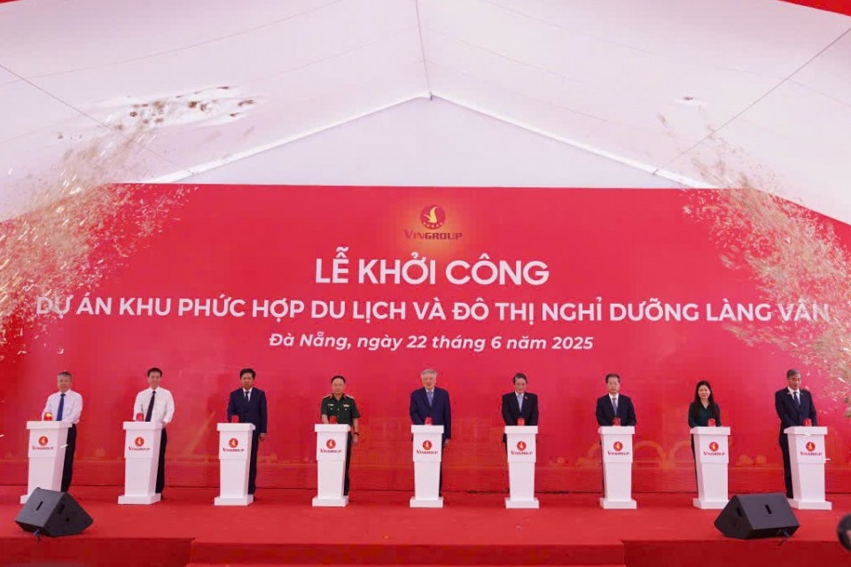 Khởi công “thiên đường nghỉ dưỡng” Làng Vân dưới chân đèo Hải Vân