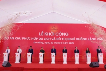 Khởi công “thiên đường nghỉ dưỡng” Làng Vân dưới chân đèo Hải Vân