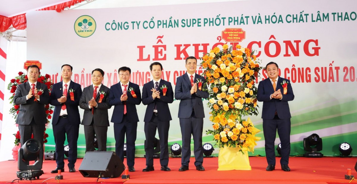 Supe Lâm Thao khởi công dự án SOP: Khát vọng bay xa của người “anh cả”