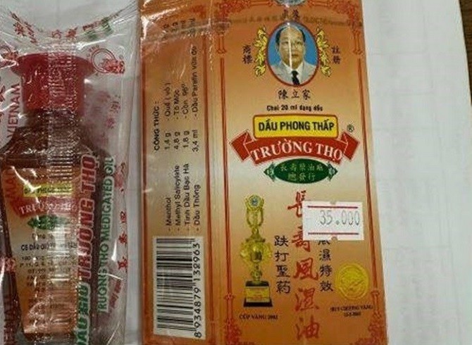 Không kinh doanh, sử dụng Dầu phong thấp Trường Thọ giả
