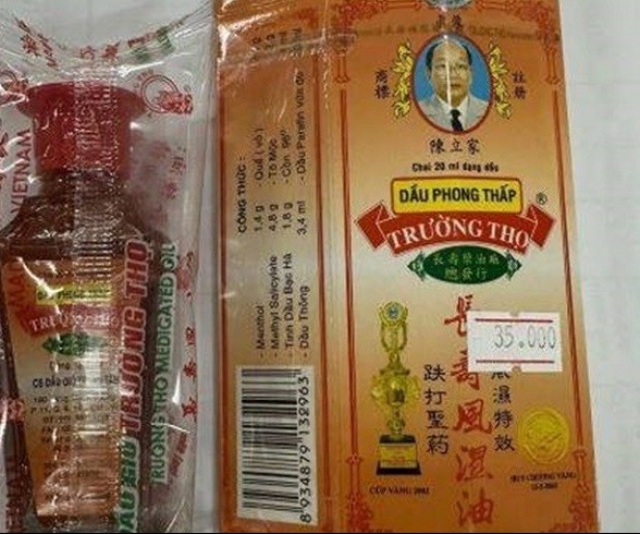 Không kinh doanh, sử dụng Dầu phong thấp Trường Thọ giả