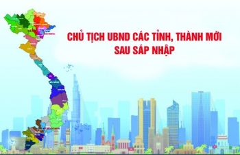 Chủ tịch UBND các tỉnh, thành mới sau sáp nhập