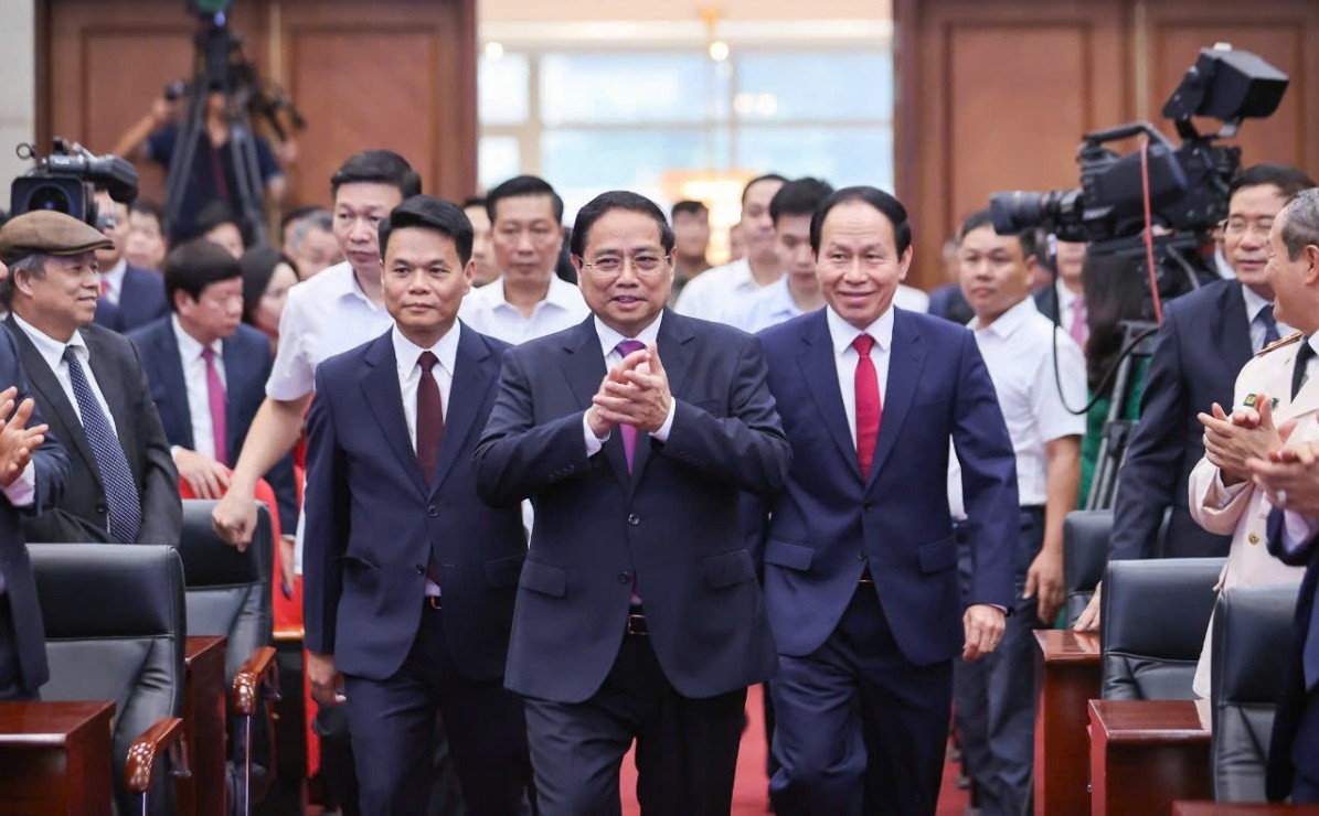 Thủ tướng Phạm Minh Chính dự Lễ công bố sáp nhập Hải Dương – Hải Phòng