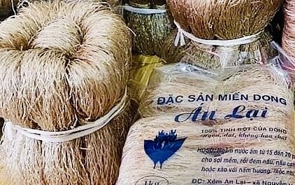 Khẳng định thương hiệu Miến dong Án Lại qua dự án tạo lập, quản lý và phát triển nhãn hiệu chứng nhận