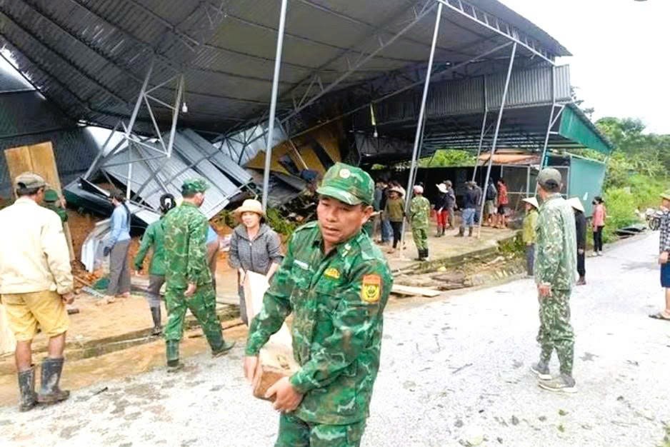 Xã biên giới Nghệ An thiệt hại nặng nề sau những trận mưa lớn