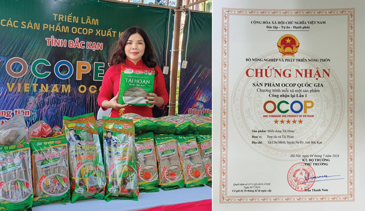 Người phụ nữ Tày đưa miến dong Việt Nam ra thế giới