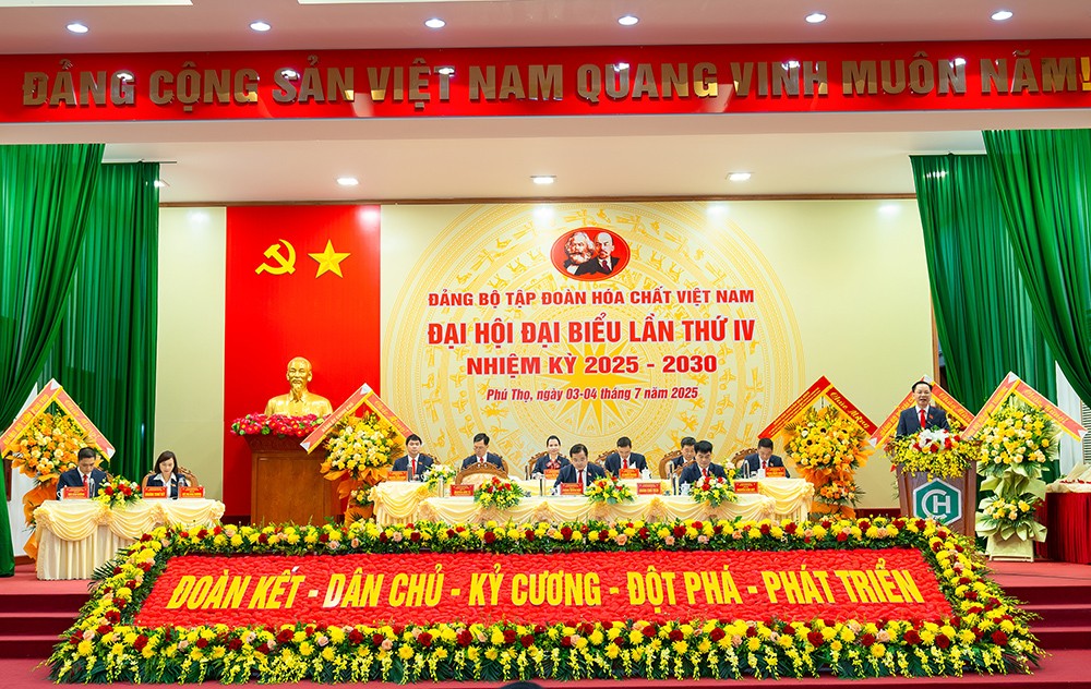 Đại hội đại biểu Đảng bộ Tập đoàn Hoá chất Việt Nam: Đổi mới và sáng tạo trong kỷ nguyên vươn mình