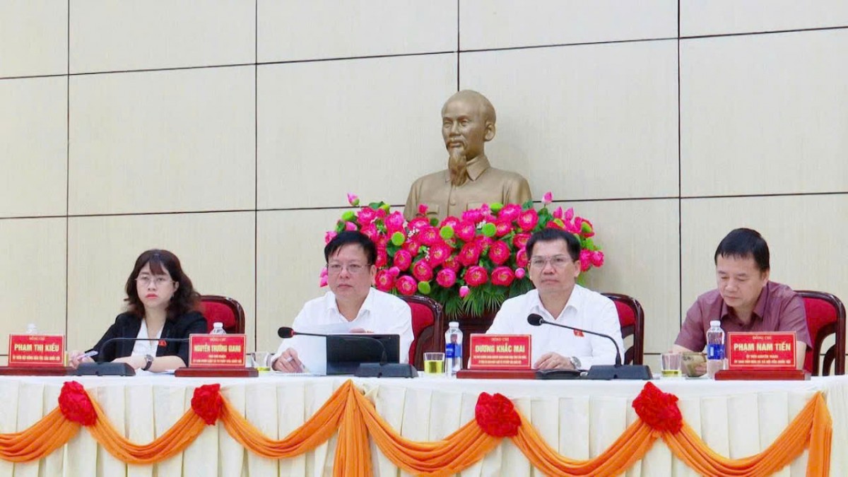 Đoàn Đại biểu Quốc hội tỉnh Lâm Đồng tiếp xúc cử tri tại phường Nam Gia Nghĩa