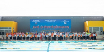 Giải bơi và lặn vô địch trẻ quốc gia 2025 khai mạc tại Đà Nẵng