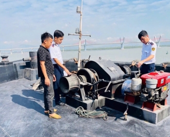 Cảng vụ ĐTNĐ Khu vực I: Nâng cao hiệu quả công tác quản lý bảo trì kết cấu hạ tầng giao thông đường thủy