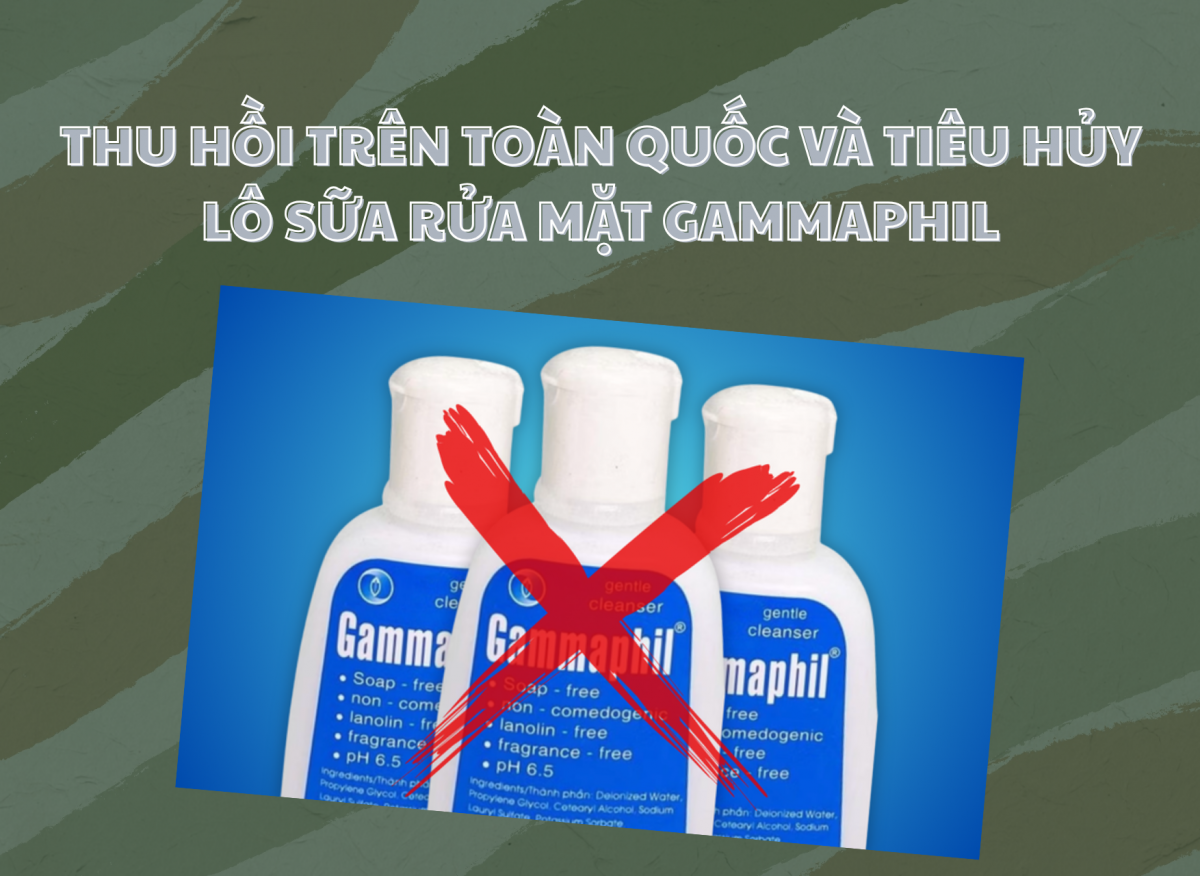 Cục Quản lý Dược vừa thông báo đình chỉ thu hồi một lô sản phẩm Gammaphil (Ảnh minh họa).