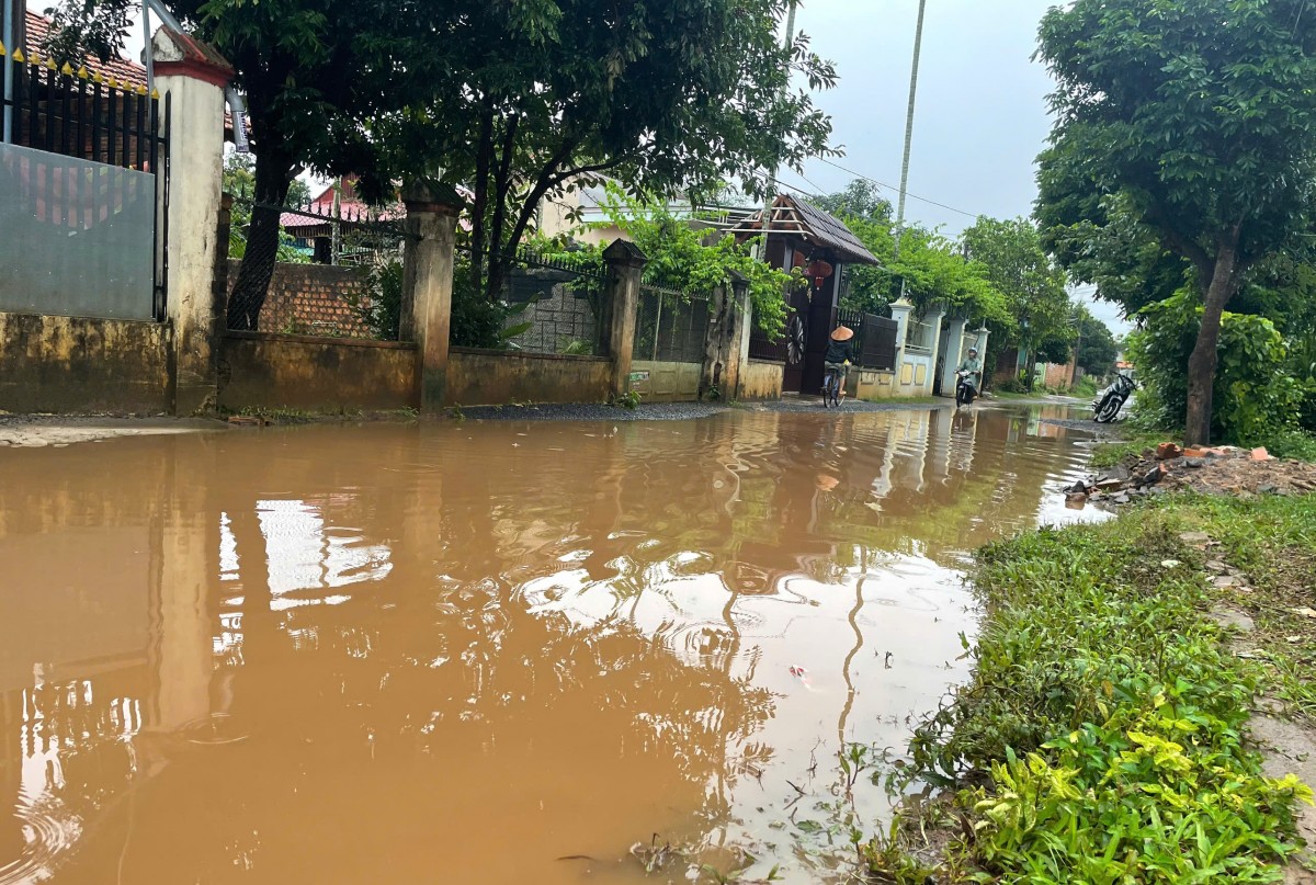 Gia Lai: Đường Phó Đức Chính thường xuyên bị ngập sâu mỗi khi mưa lớn
