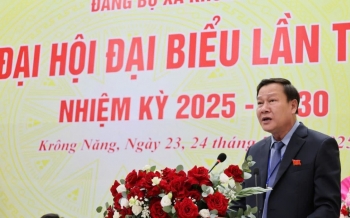 Đắk Lắk: Hơn 200 đại biểu tham dự Đại hội Đảng bộ xã Krông Năng lần thứ Nhất